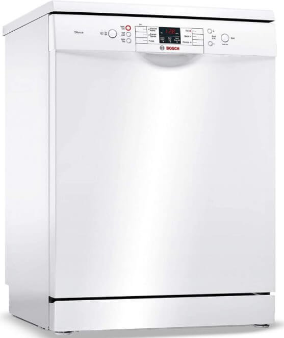 Bosch 12 Place Settings Dishwasher (SMS66GW01I, White)