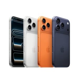 iPhone 17 Pro 256 GB: 15.93 cm (6.3″) Display with Promotion up to 120Hz, A19 Pro Chip, Breakthrough Battery Life, Pro Fusion Camera System with Center Stage Front Camera; Deep Blue