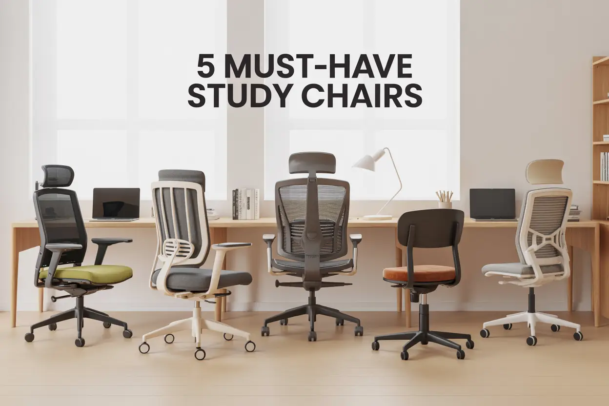 Students के लिए ये हैं 5 Must-Have Study Chairs! Price कम और Comfort ज़्यादा