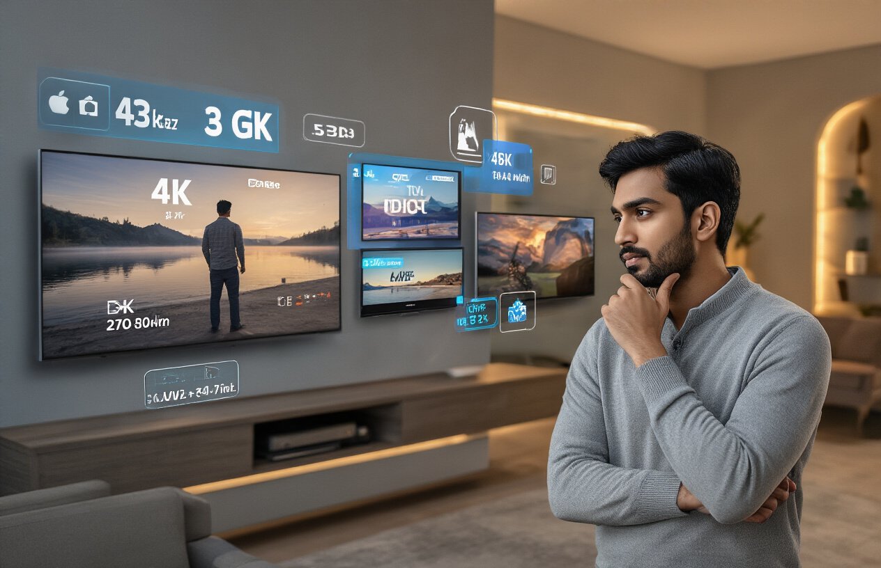 सही 4K TV चुनने के लिए महत्वपूर्ण factors