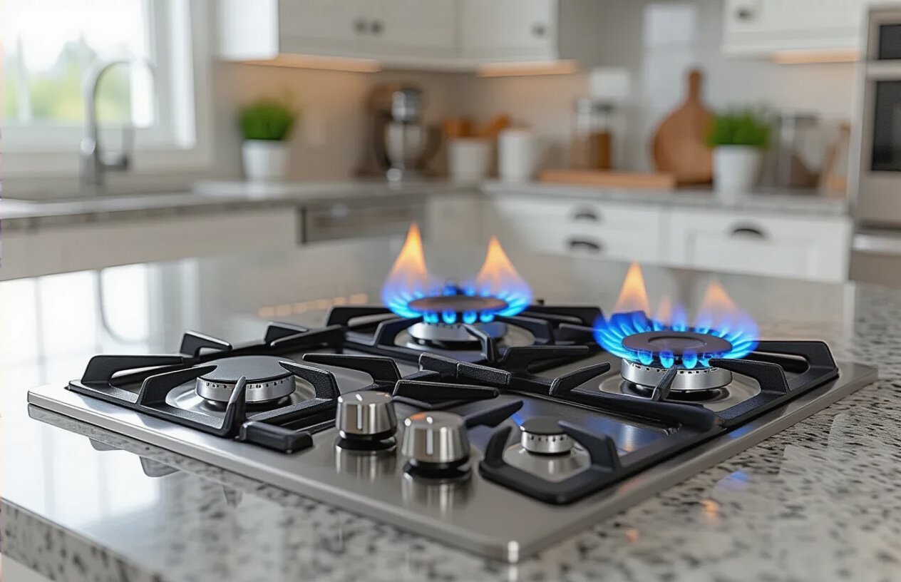 तीसरा Model - Compact High Performance Gas Stove