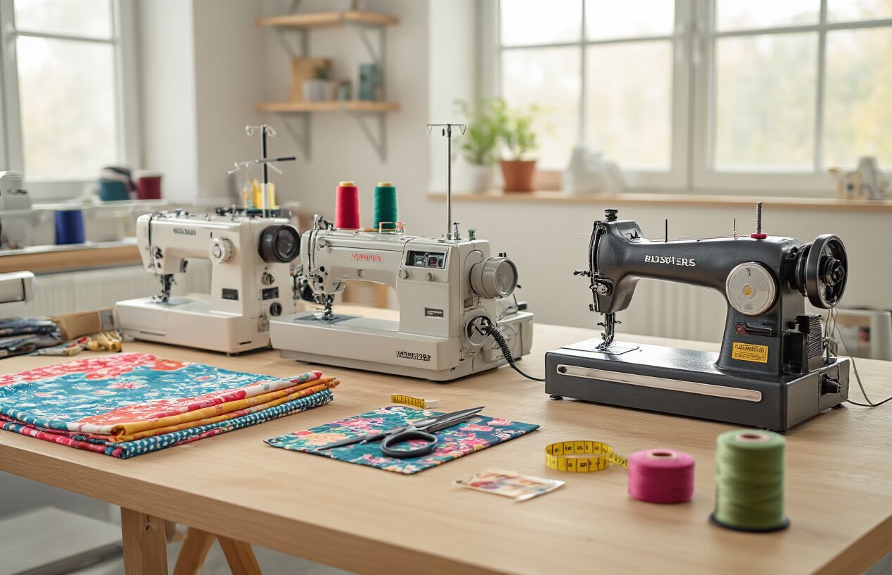 सिलाई मशीन के प्रकार और उनके बिजनेस फायदे