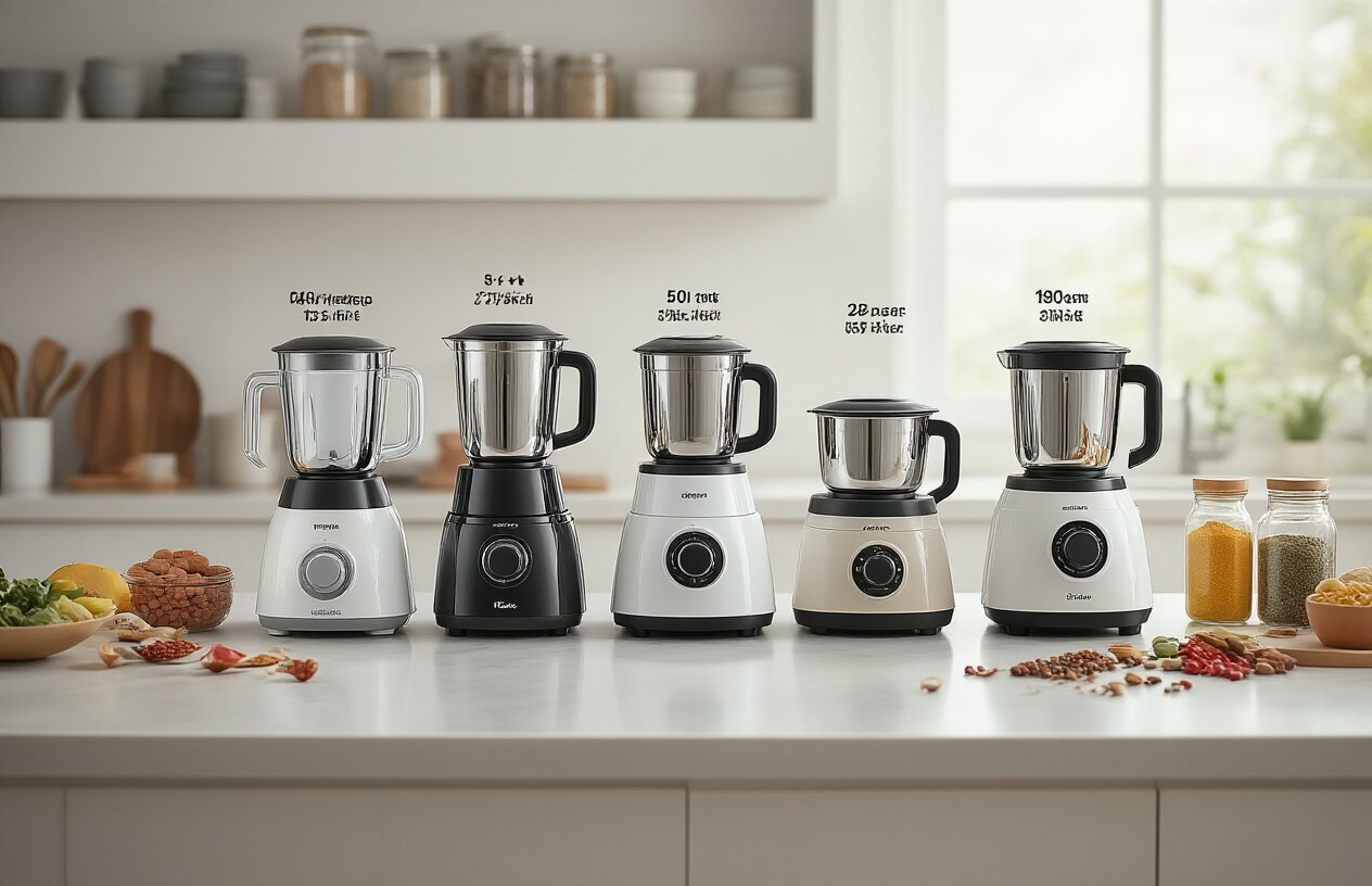 सर्वश्रेष्ठ मिक्सर ग्राइंडर चुनने के मापदंड
