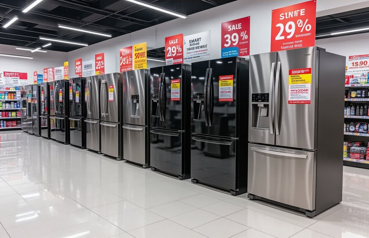 Smart Refrigerator Categories and Price Ranges During Sale