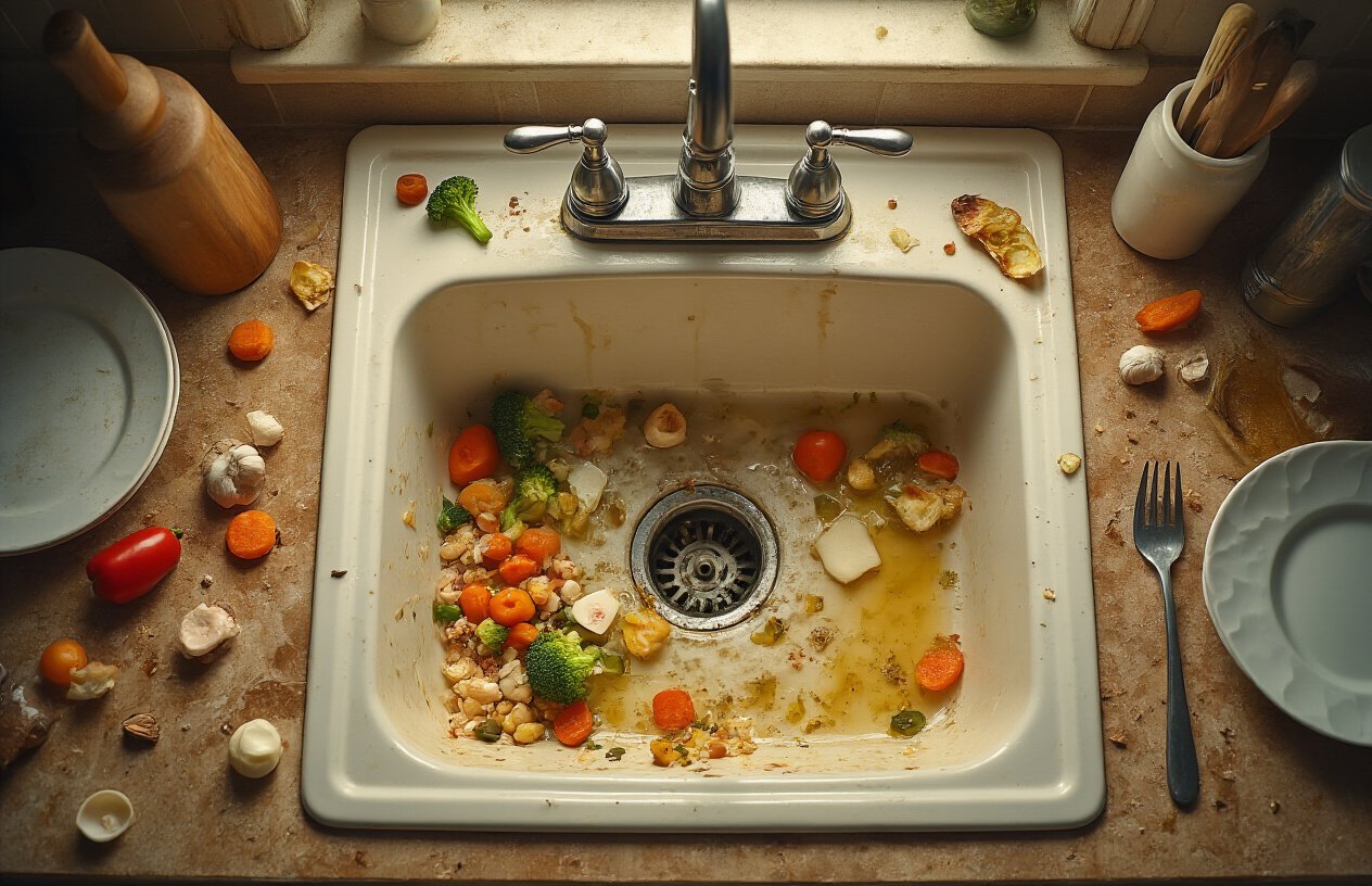 Common Causes of Kitchen Sink Blockage After Cooking
