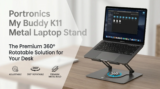 Portronics My Buddy K11 Metal Laptop Stand Review in India 2026: क्या यह खरीदने लायक है?